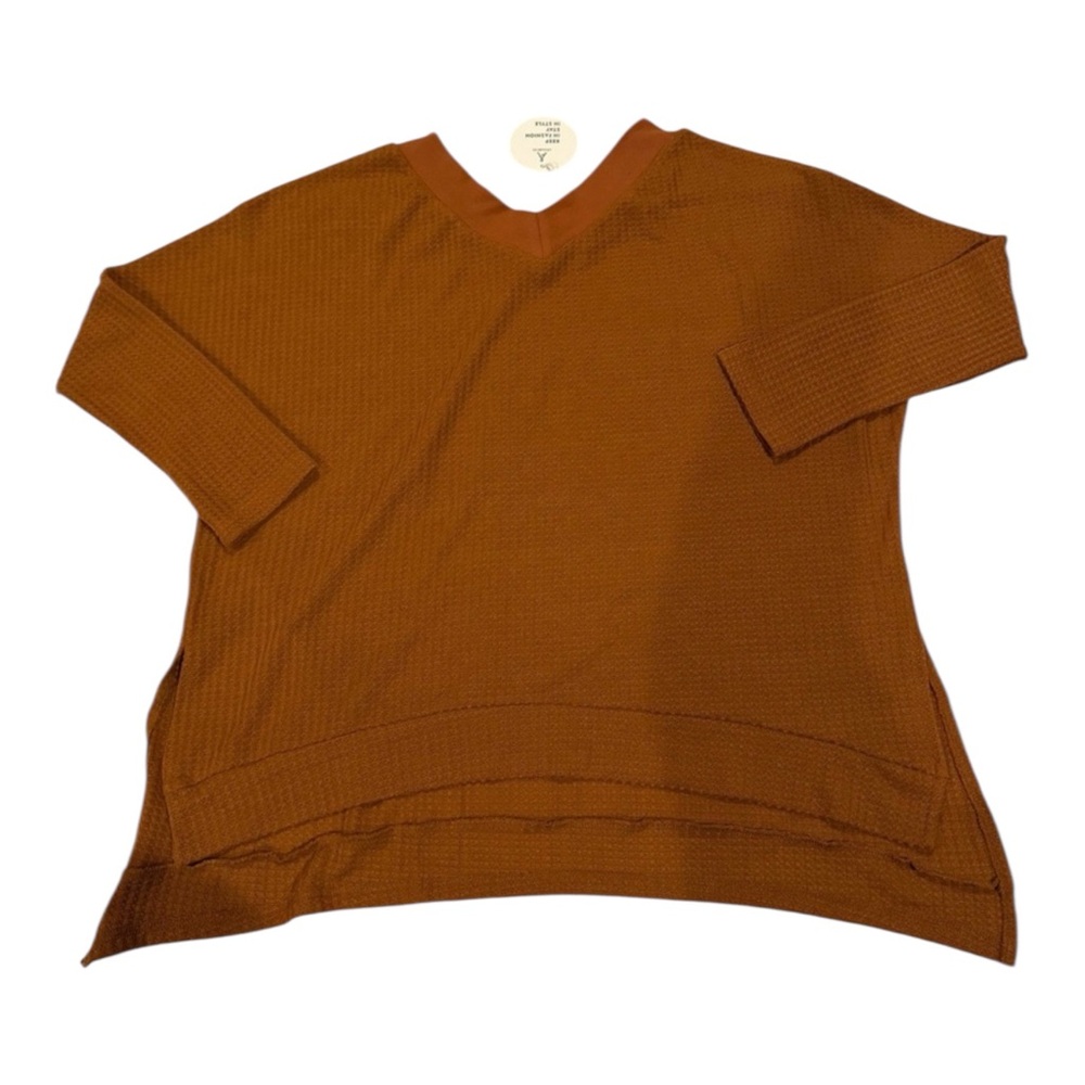 Women's Rust Sweater - Crew Neck